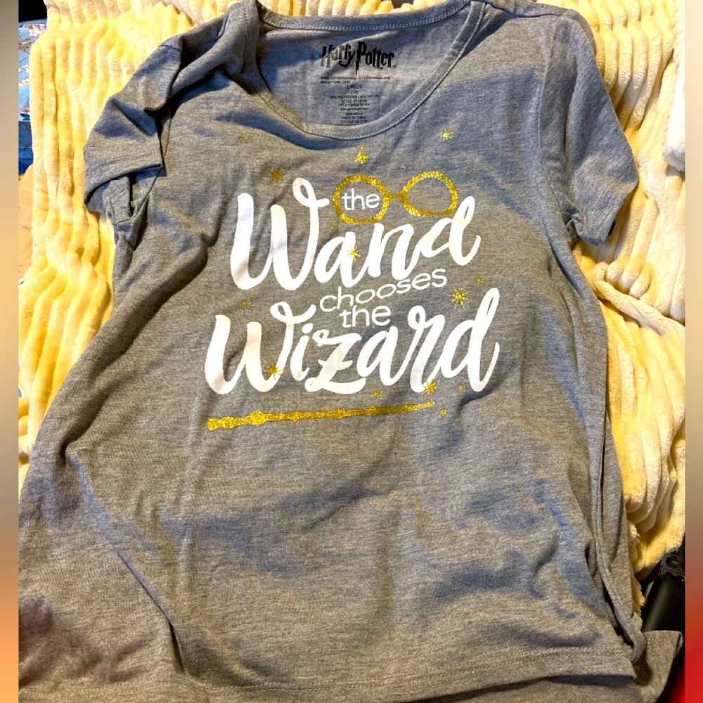New Harry Potter’s the wizard chose the lizard high low short sleeve  t shirt